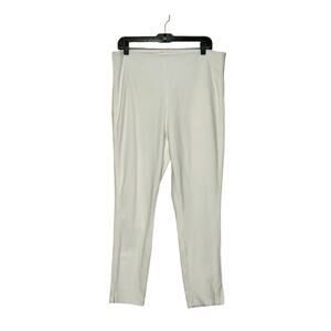 Lysse cream straight legs pull on pants size XL